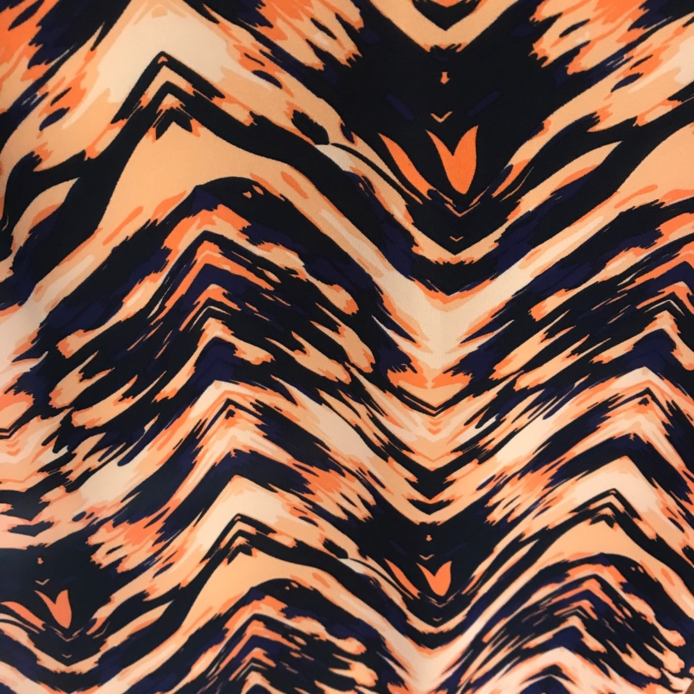 Clemson colored tiger strip slip dress (8)