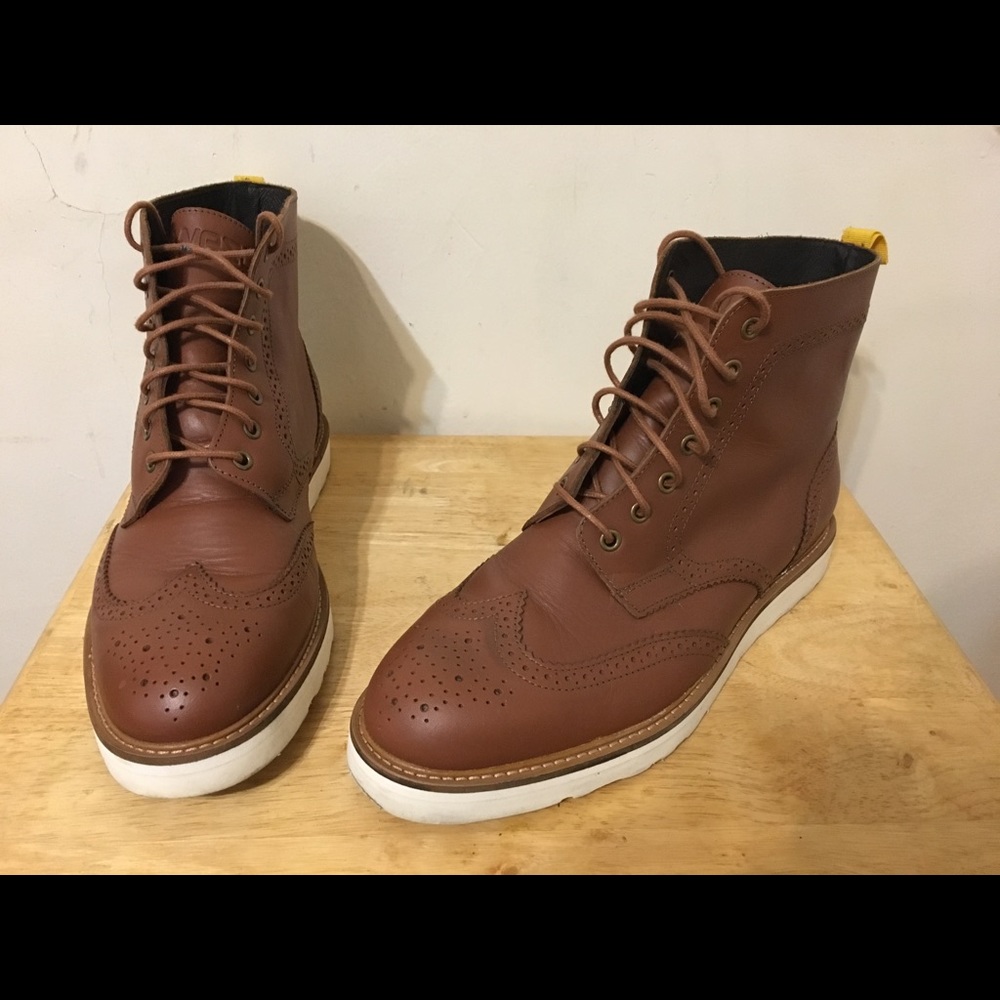 WESC Brogue Brown Boot