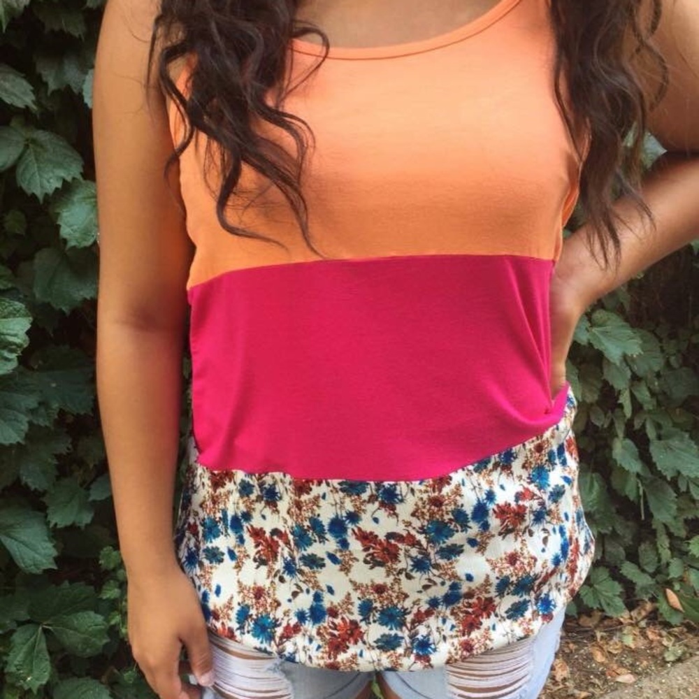 Floral Tank top!