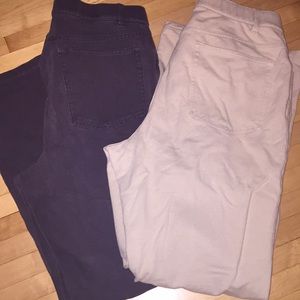Set of 2 denim & co. pants. So SOFT!