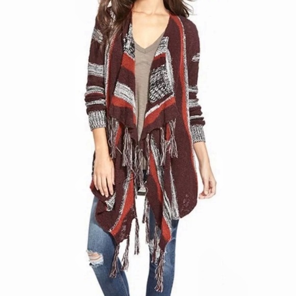 🎉HP 9/28🎉 Fringed Open Cardigan Sweater! NEW! - Picture 2 of 3