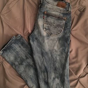 Levi's Acid Washed Skinny