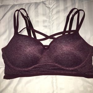 VS Pink strappy push up bralette Large