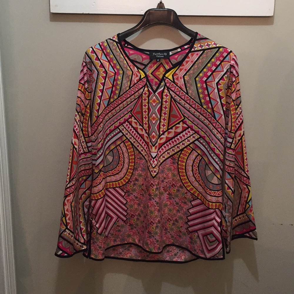 [SOLD] Anthropologie Boho Tolani top