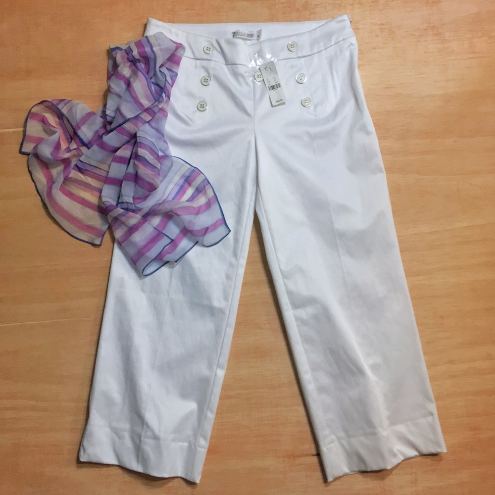Capri Resort Pants 🌺 NWT Cutoff Slacks