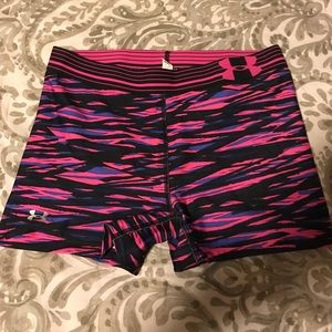 Under armor spandex shorts