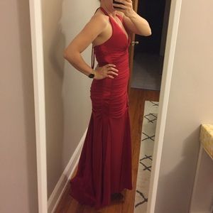 Jessica McClintock gown - Red