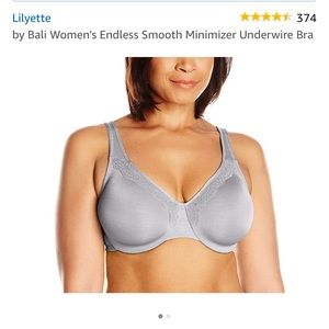 *NWT 36DDD and 38DD Lilyette by Bali Minimizer Bra