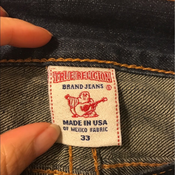 Men's True Religion dark wash jeans - Picture 3 of 7