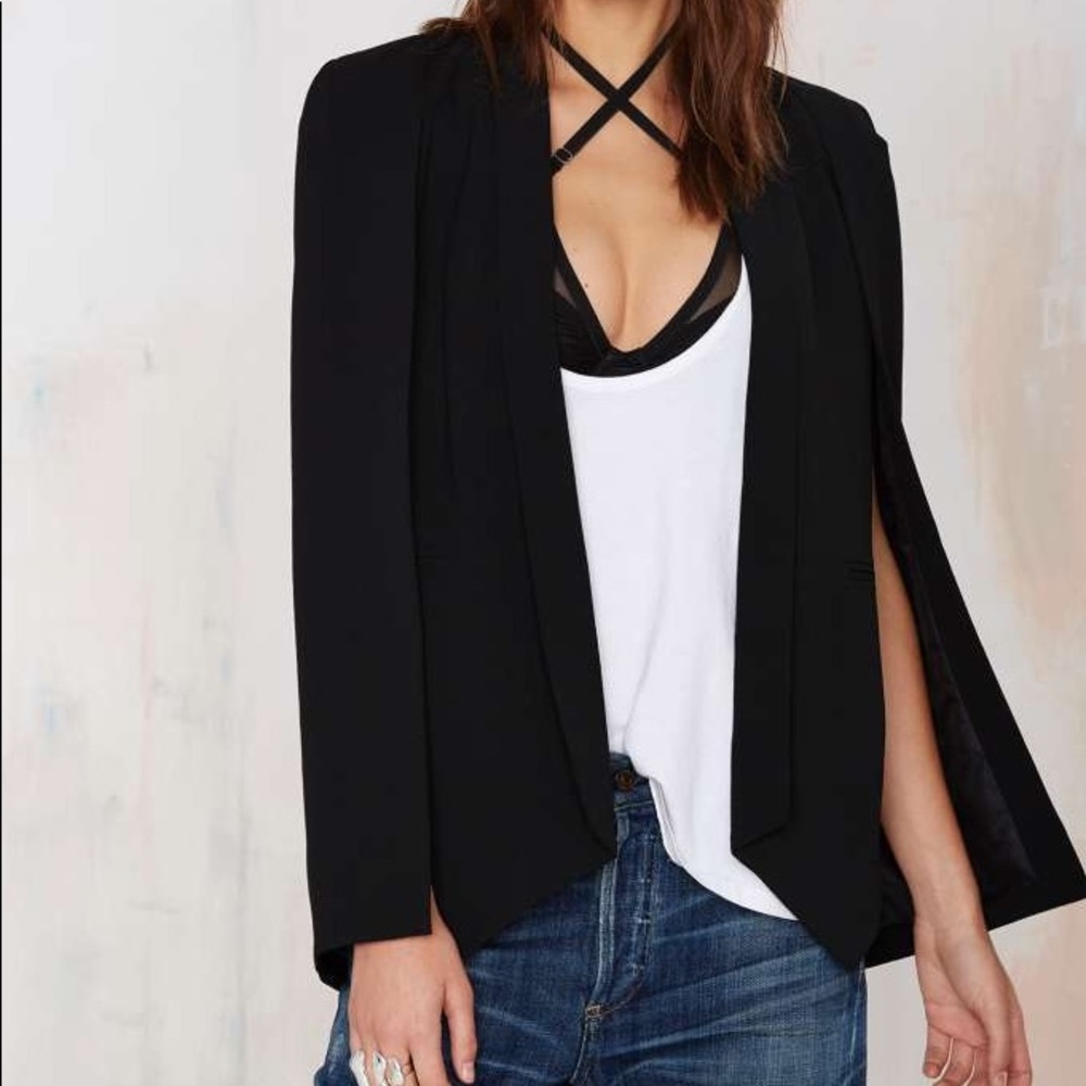 NWOT Cape blazer