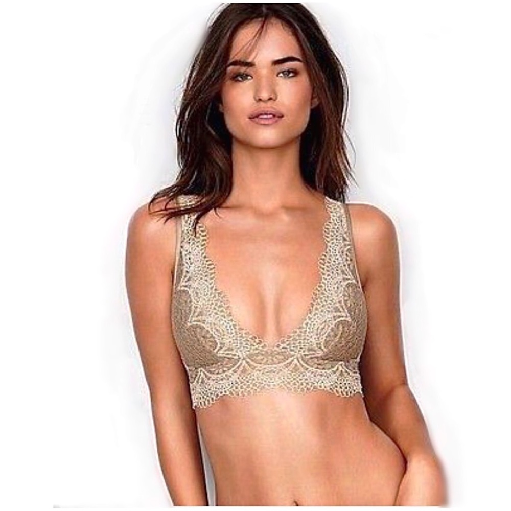 **SOLD**Victoria's Secret Crochet Lace Bralette