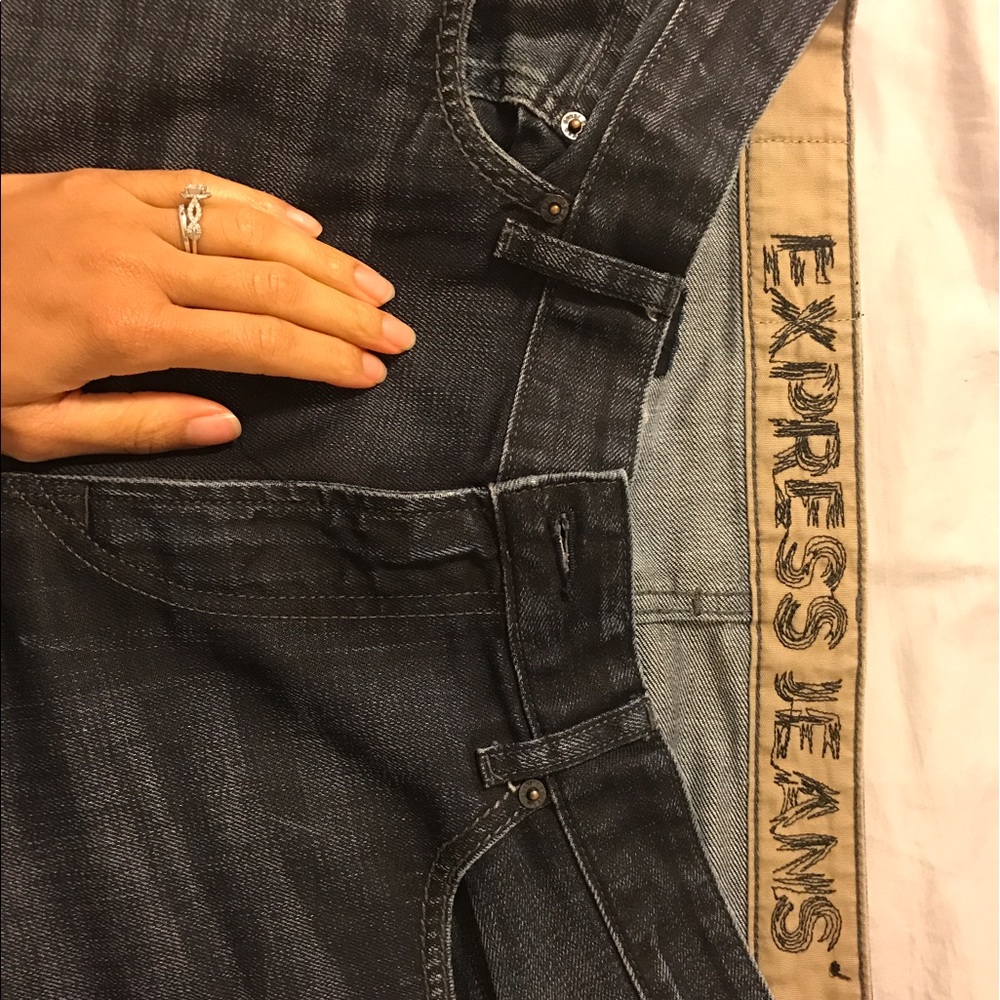 Men's darkwash express jeans