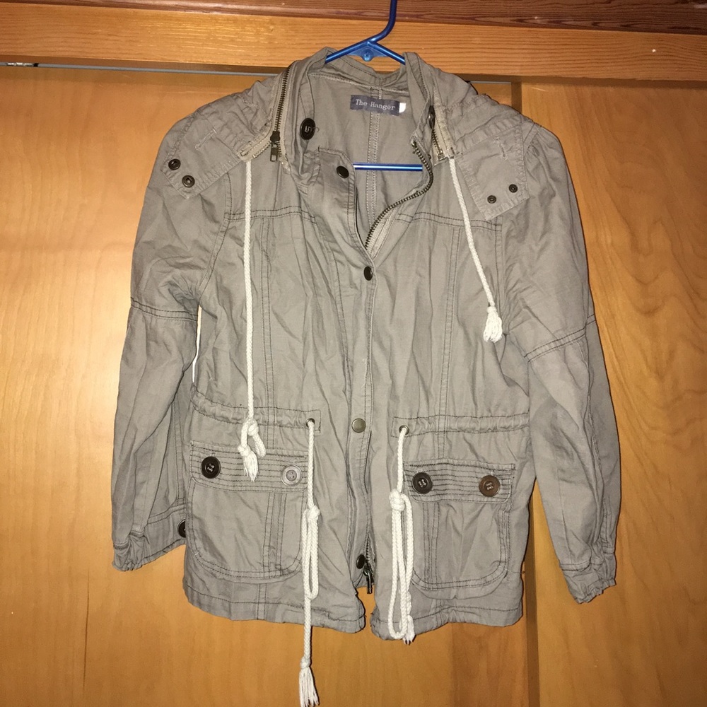 Cargo jacket khaki olive army jacket