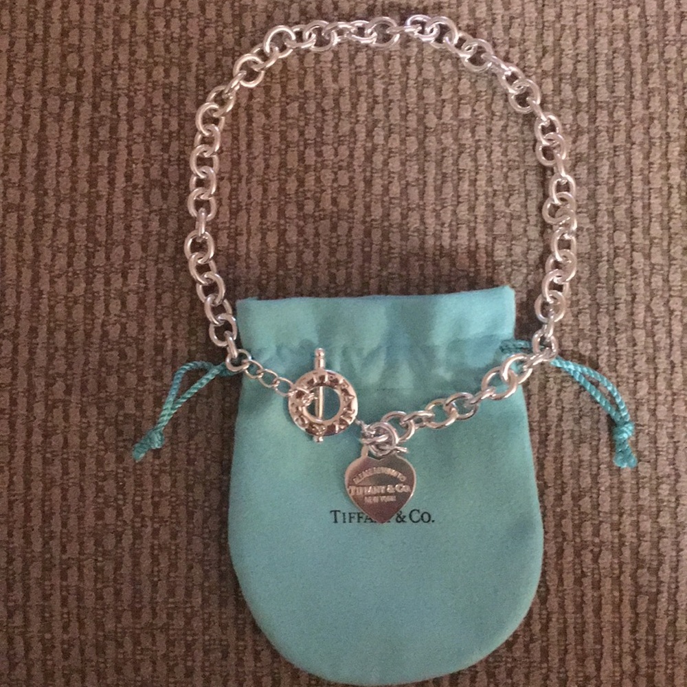 Tiffany & Co Heart Tag Toggle Necklace