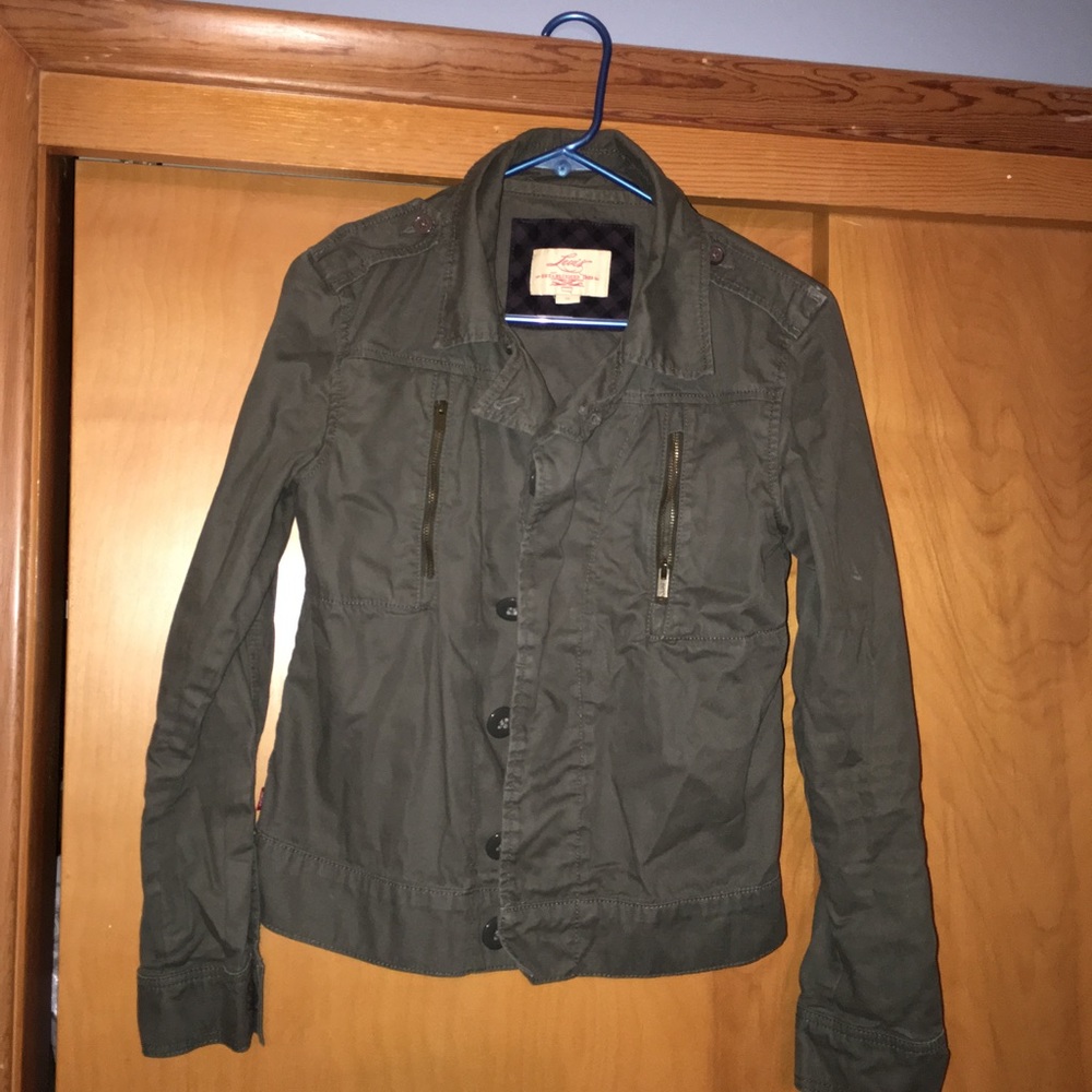 Sale Levis Cargo Jacket Olive green army jacket