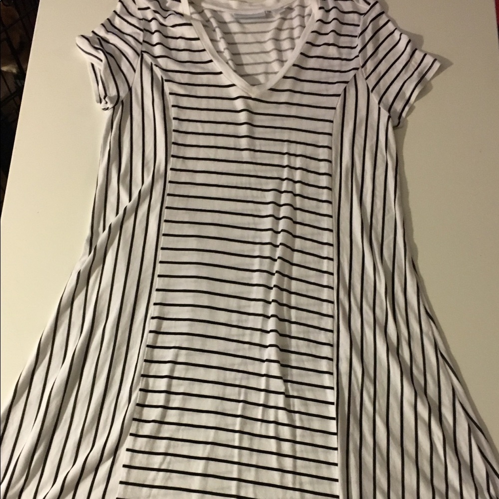 Striped New York & Company Outlet dress
