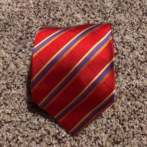 Daniel De Fasson Extra Long Silk Tie