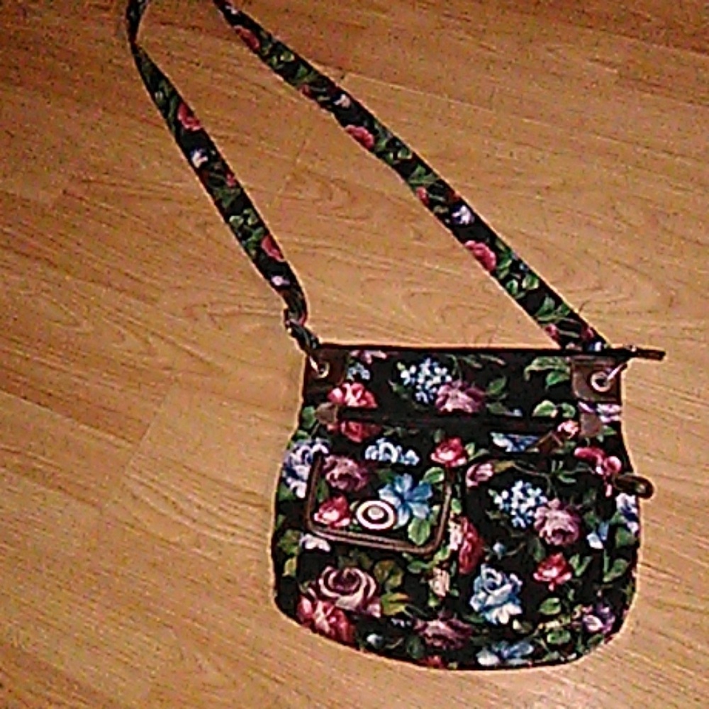 Flower Print Purse