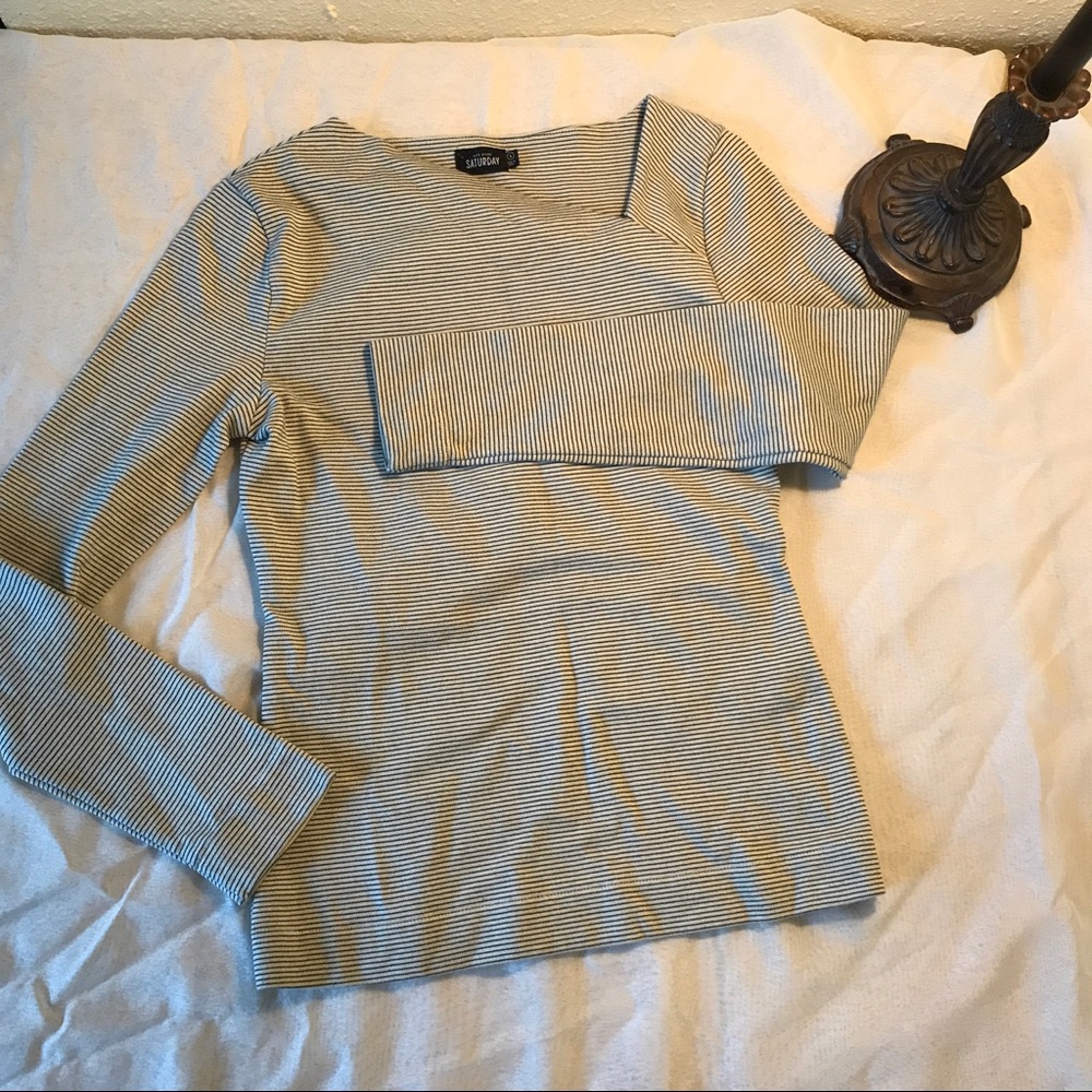 Kate Spade Saturday Striped Sweater-Size Small