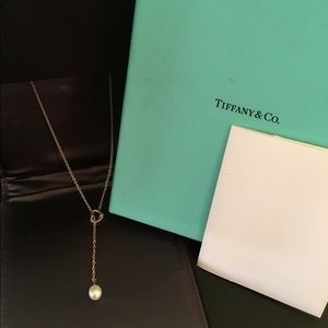 Tiffany's Sterling Silver and Pearl Necklace