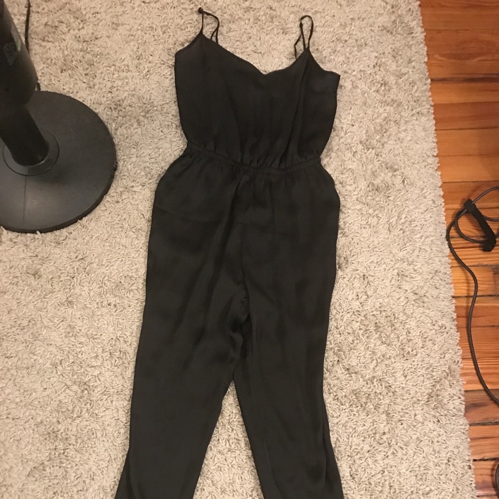 Black size 6 jumpsuit