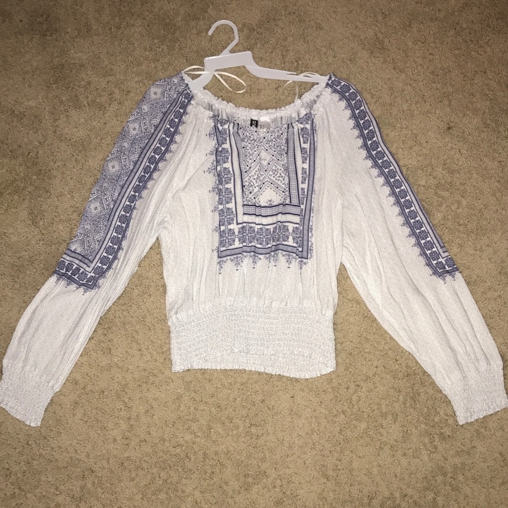 Paisley crop top