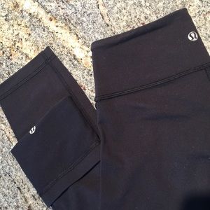 Lululemon Wunder Under Crops 21"