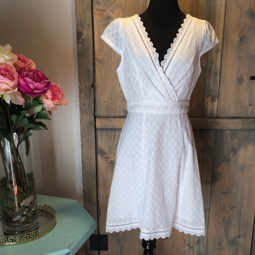 SALE! NWT White Cotton Summer Dress