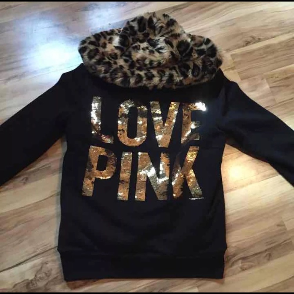 Victoria's Secret Cheetah Lined Jacket