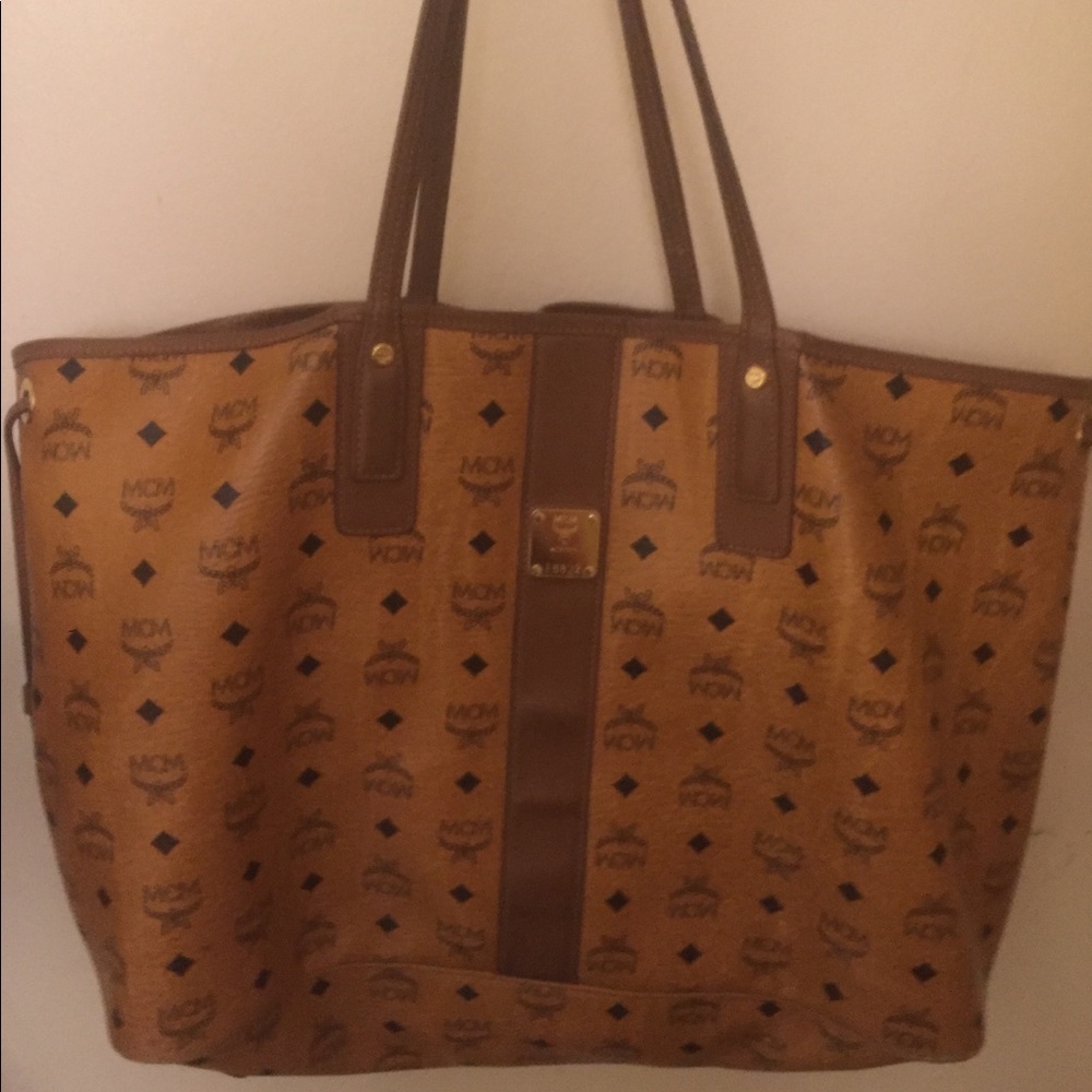 Authentic Large Mcm Bag TOTE