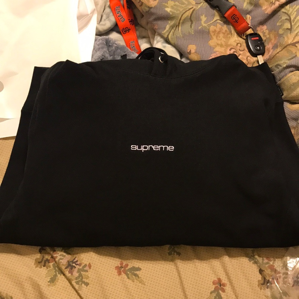 Supreme Compact Logo Hoodie