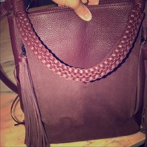 Sam edelman wine color bag