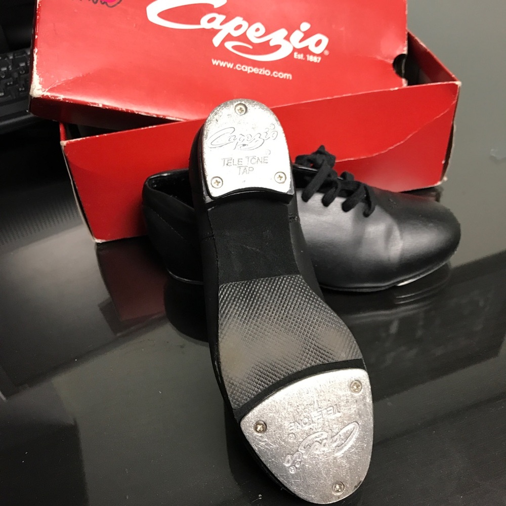 Capezio Fluid Tap USA Designed Kids Tap Shoes
