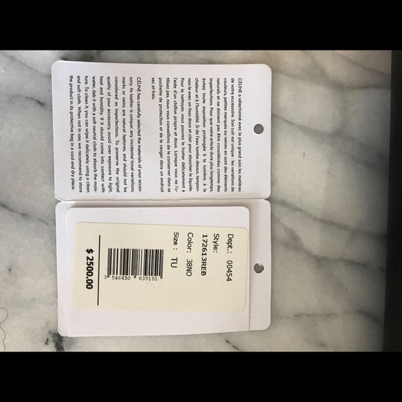 Celine medium black edge bag - Picture 6 of 6