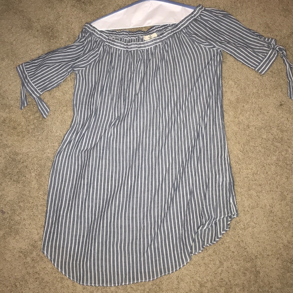 Off the shoulder dress