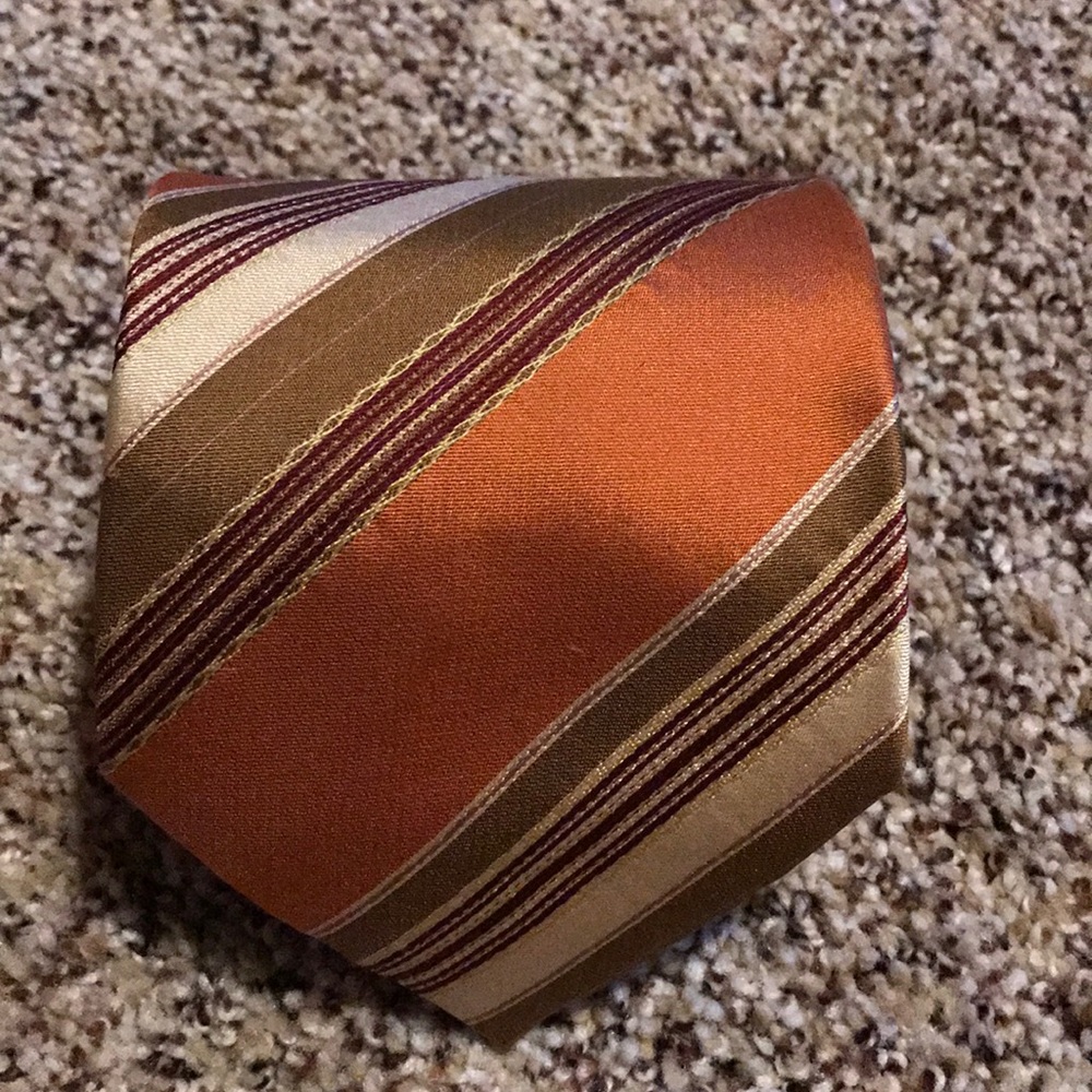 Daniel De Fasson Extra Long Silk Tie