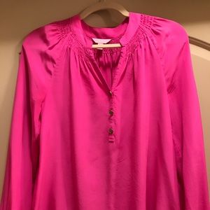 Lilly Pulitzer Elsa Top Neon Pink Small