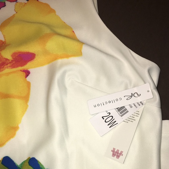 🌷HP 9/30🌷NWT Floral Print Sheath - Picture 5 of 6