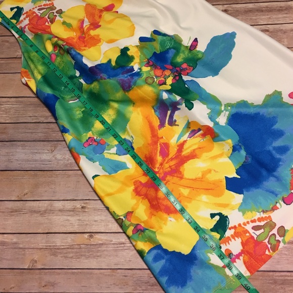 🌷HP 9/30🌷NWT Floral Print Sheath - Picture 6 of 6