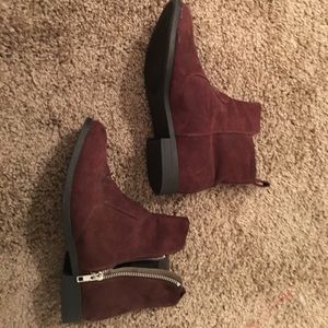 Brown h&m booties