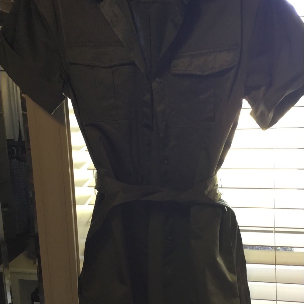 Army green tunic