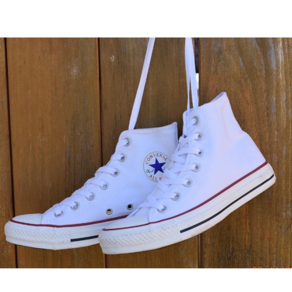 Brand new Hi Top White Converse
