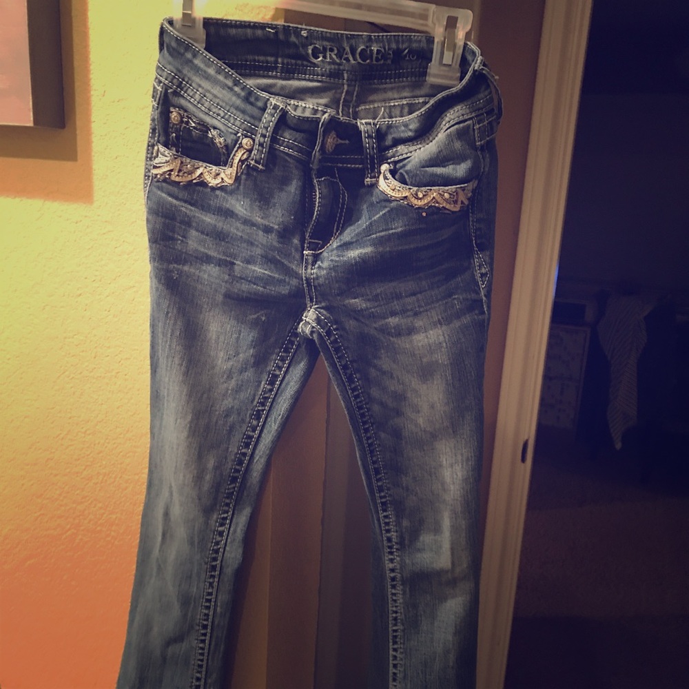 Girls size 10 Grace a n LA Jeans