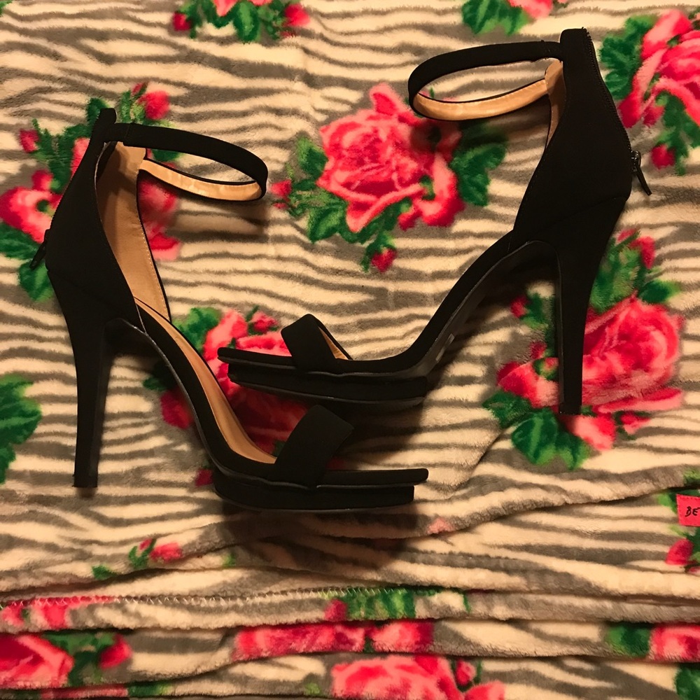 Platform heels. Size 11
