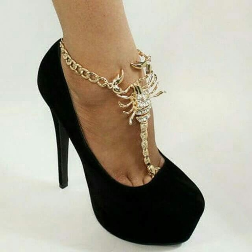 💥HOST PICK 10/1/17💥Gold Scorpion Ankle Bracelet