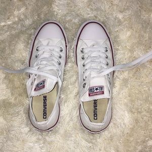Classic white converse