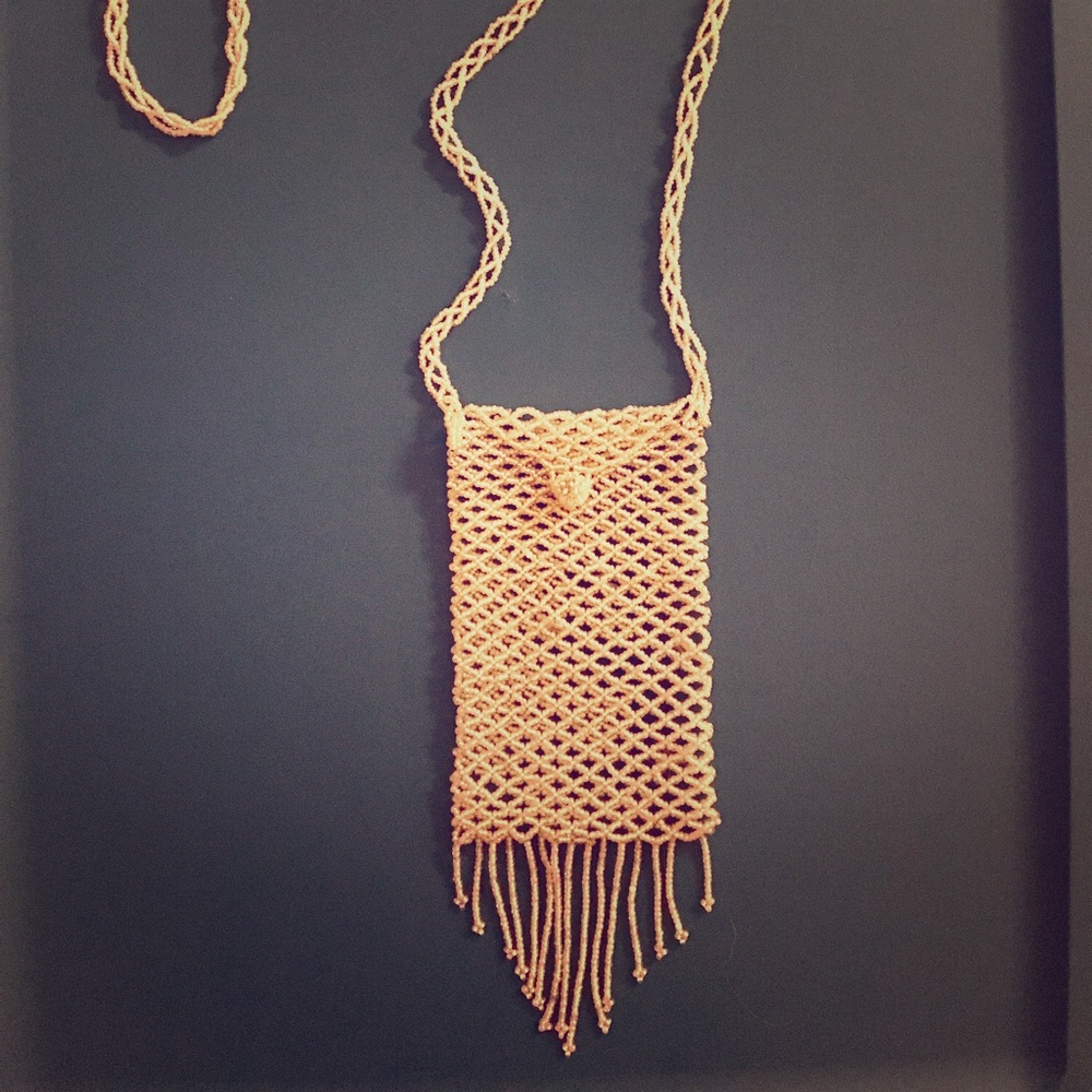 Tiny Vintage Beaded Purse