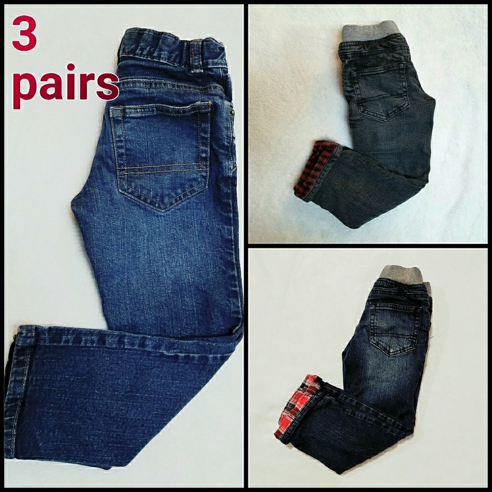 3 pairs of Cat & Jack jeans