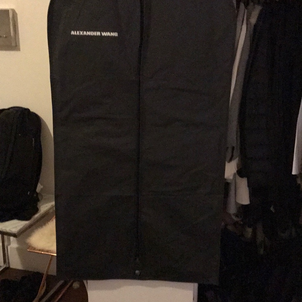 Alexander Wang - white dress with fishnet