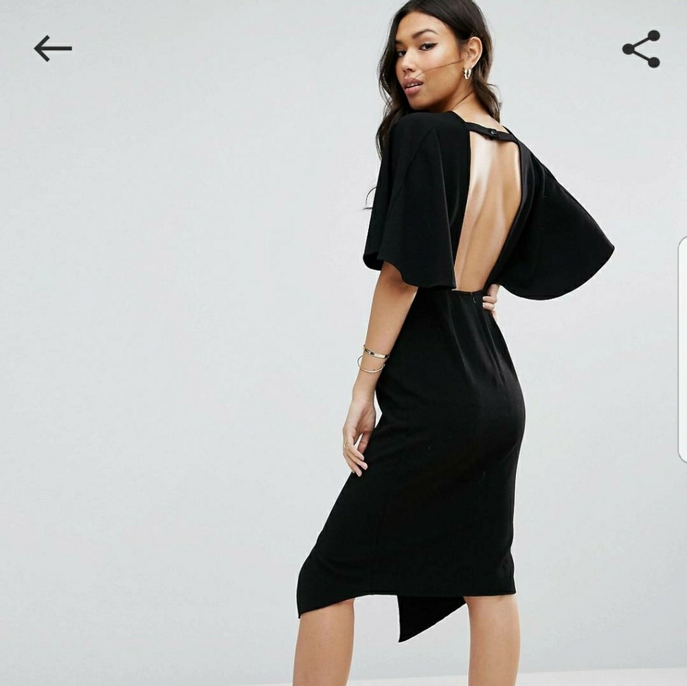 Black Midi Dress